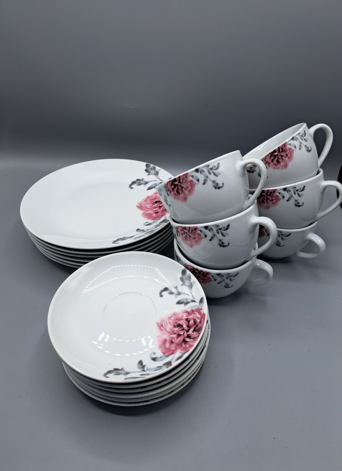 Porzellan-Serie Como Kaffee-Service 18-teilig